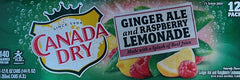 Canada Dry Ginger Ale and Raspberry Lemonade