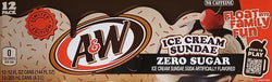 A&W Ice Cream Sundae Zero Sugar