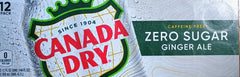Canada Dry Ginger Ale Zero Sugar
