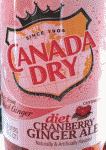 Canada Dry Cranberry Ginger Ale Diet (2 Liter)