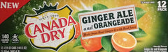 Canada Dry Ginger Ale and Orangeade