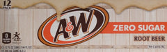 A&W Root Beer Zero Sugar (Diet)