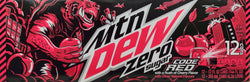 Mountain Dew Code Red Zero Sugar Diet